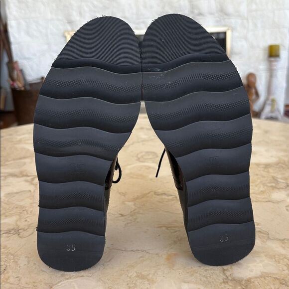 Florentia Pelle Firenze Patent Leather Wingtip Brogues - Picture 14 of 15